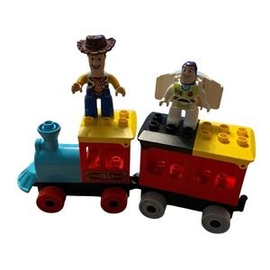 Disney Duplo Lego Toy Story Train Buzz & Woody
